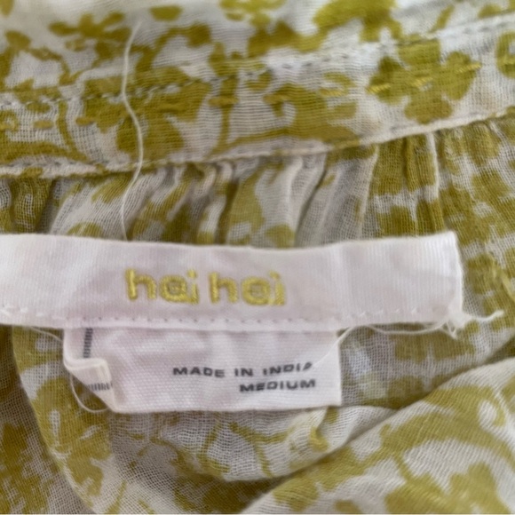 Anthropologie HEI HEI daytrip blouse top 37524 - Picture 11 of 11